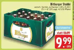 Edeka Bitburger Stubbi Angebot