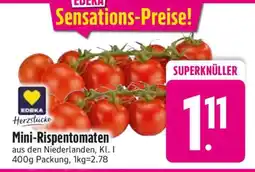 Edeka Mini-Rispentomaten Angebot