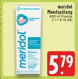 Edeka meridol Mundspülung Angebot