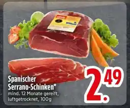 Edeka Spanischer Serrano-Schinken Angebot