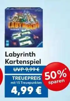 Edeka Labyrinth Kartenspiel Angebot