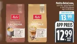 Edeka Melitta BellaCrema Angebot