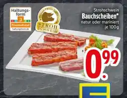 Edeka Strohschwein Bauchschnitten Angebot