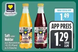 Edeka EDEKA Herzstücke Saft oder Nektar Angebot