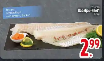 Edeka Frisches Kabeljau-Filet Angebot