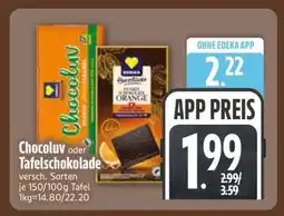 Edeka Chocoluv oder Tafelschokolade Angebot