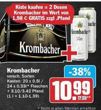 HIT Krombacher Angebot