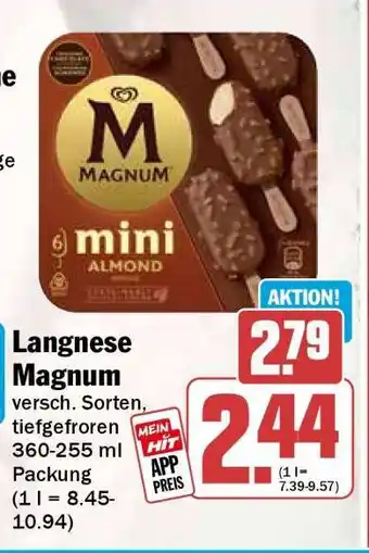 HIT Langnese Magnum Angebot