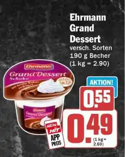 HIT Ehrmann Grand Dessert Angebot