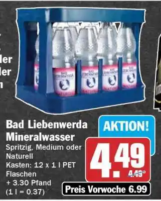 HIT BAD LIEBENWERDA Mineralwasser Angebot