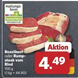 Combi Roastbeef oder Rumpsteak vom Rind Angebot