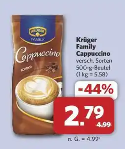 Combi KRÜGER Family-Cappuccino Angebot
