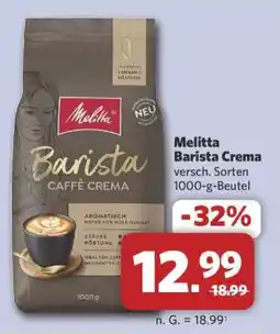 Combi MELITTA Barista Crema Angebot