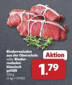 Combi Rinderrouladen aus der Oberschale oder Rinderrouladen klassisch gefüllt Angebot