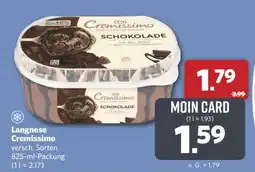 Combi LANGNESE Cremissimo Angebot
