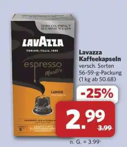 Combi Lavazza Kaffeekapseln Angebot