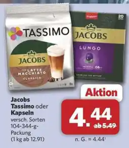 Combi Jacobs Tassimo oder Kapseln Angebot