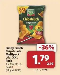 Combi Funny Frisch Chipsfrisch Multipack oder XXL Pack Angebot