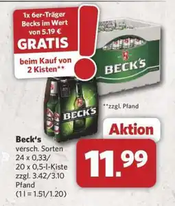Combi Beck's Angebot