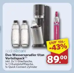 Combi Duo Wassersprudler Titan Vorteilspack Angebot