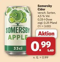 Combi SOMERSBY Cider Angebot