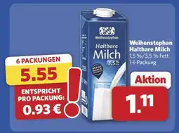 Combi Weihenstephan Haltbare Milch Angebot