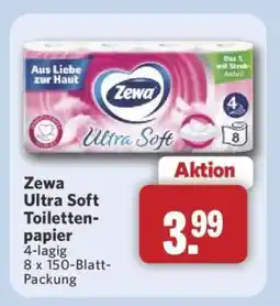 Combi Zewa Ultra Soft Toilettenpapier Angebot
