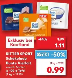 Kaufland Ritter sport schokolade bunte vielfalt Angebot