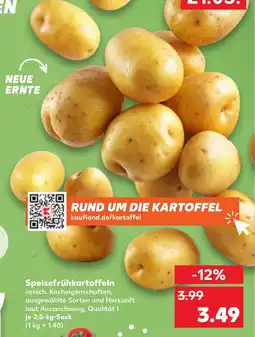 Kaufland Speisefrühkartoffeln Angebot