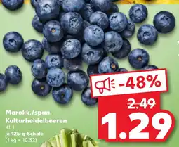 Kaufland Marokk./span. Kulturheidelbeeren Angebot