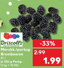 Kaufland Marokk./portug. Brombeeren Angebot