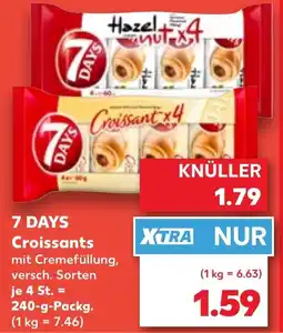 Kaufland 7 DAYS Croissants Angebot