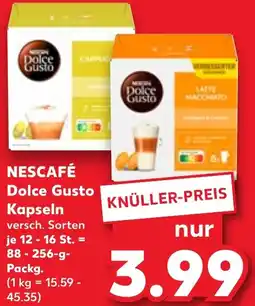 Kaufland NESCAFÉ Dolce Gusto Kapseln Angebot