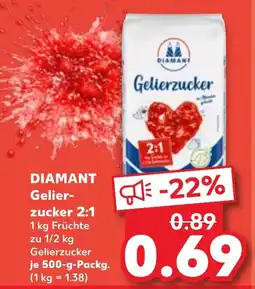 Kaufland DIAMANT Gelierzucker 2:1 Angebot