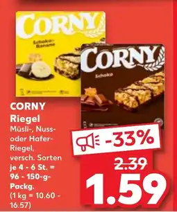 Kaufland CORNY Riegel Angebot