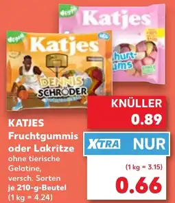 Kaufland Katjes Fruchtgummis oder Lakritze Angebot