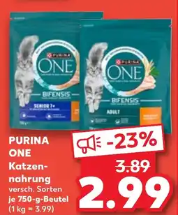 Kaufland Purina one katzennahrung Angebot