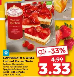 Kaufland Coppenrath & Wiese Lust auf Kuchen/Torte Angebot