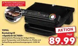 Kaufland TEFAL Kontaktgrill OptiGrill GC7058 Angebot
