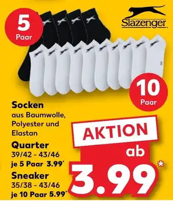 Kaufland Slazenger Socken Angebot