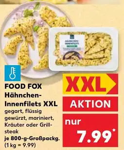 Kaufland FOOD FOX Hähnchen Innenfilets XXL Angebot