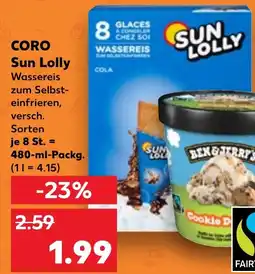 Kaufland CORO Sun Lolly Angebot
