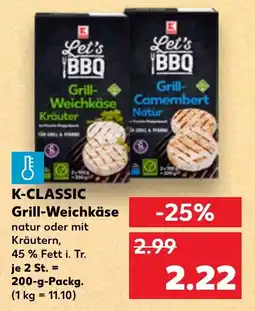 Kaufland K-CLASSIC Grill-Weichkäse Angebot