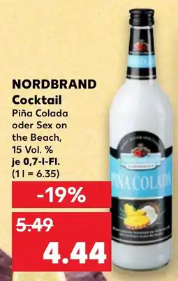 Kaufland Nordbrand cocktail Angebot