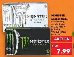 Kaufland MONSTER Energy Drink Angebot