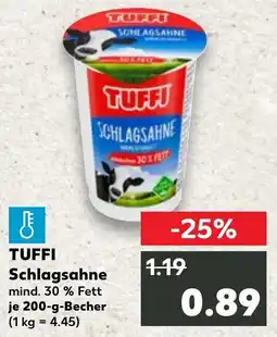 Kaufland Tuffi schlagsahne Angebot