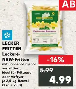 Kaufland Lecker Fritten Leckere NRW-Fritten Angebot
