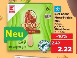 Kaufland K-CLASSIC Maxx-Stieleis Mini Angebot