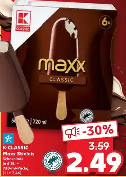 Kaufland K-CLASSIC Maxx Stieleis Angebot