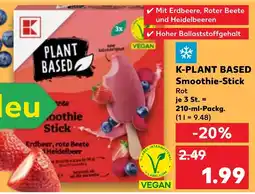 Kaufland K-PLANT BASED Smoothie-Stick Angebot